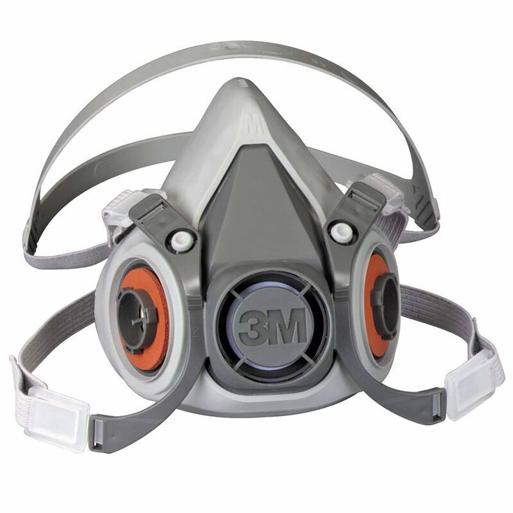 RESPIRADOR MEDIA CARA 1PZA MED 3M MOD: 6200