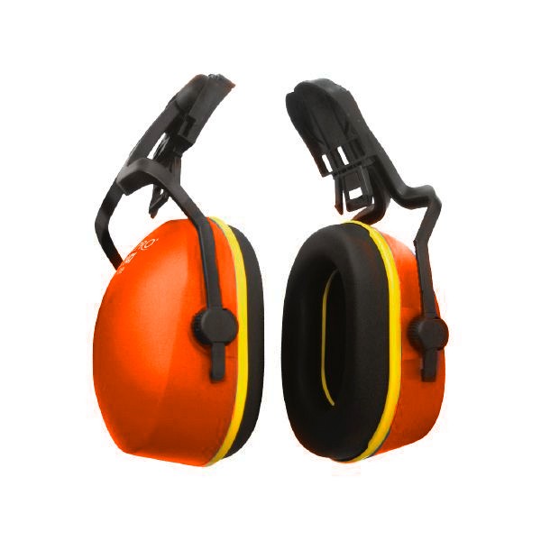 OREJERA AK 147 ADAPTABLE A CASCO NARANJA STEELPRO